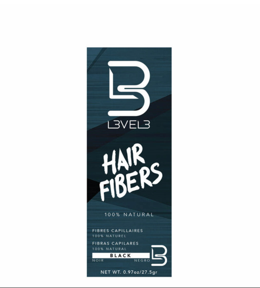 L3VEL3 Hair Fibers (Color: Black)